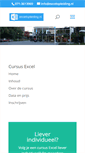 Mobile Screenshot of excelopleiding.nl